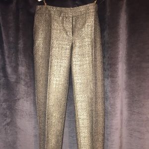Above the Ankle silver trousers